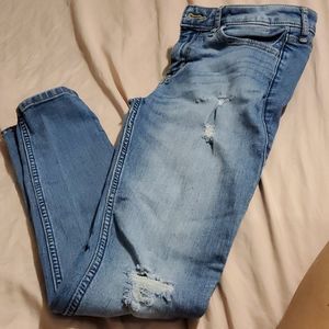Hollister Super Skinny Distressed Jeans